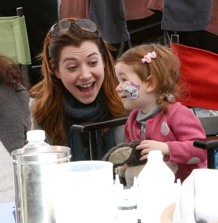 alyson hannigan 2011. Alyson Hannigan amp; Satyana