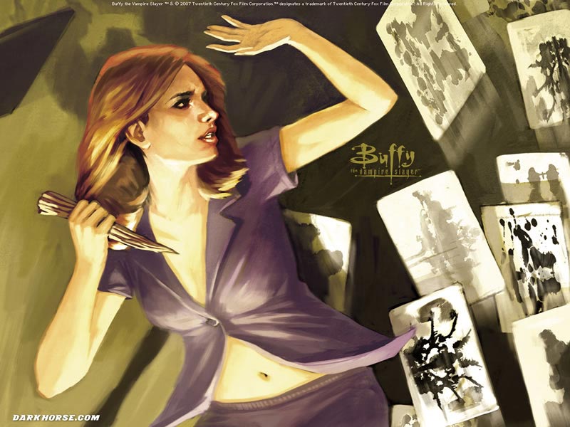 buffy wallpaper. quot;Buffyquot; Comic Book - High