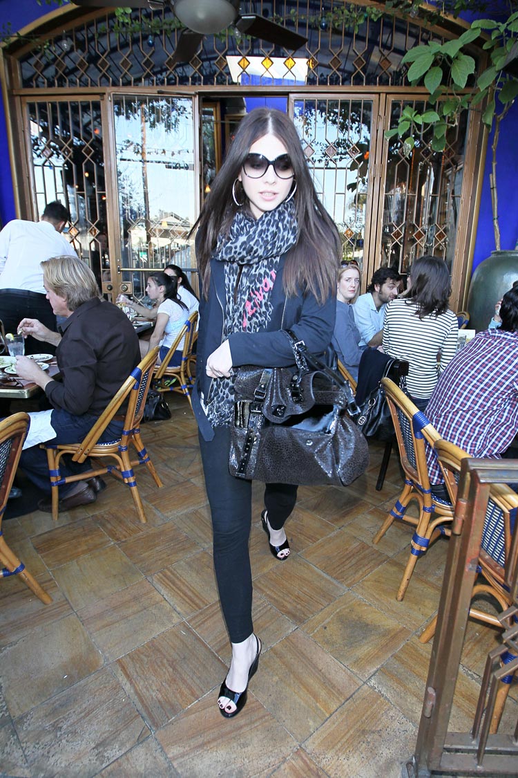 Michelle Trachtenberg The Little Next Door Restaurant West