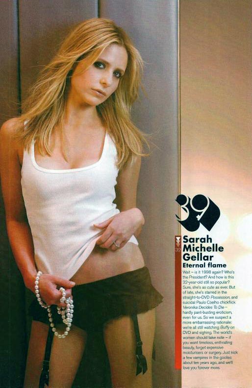 Sarah Michelle Gellar- FHM's 100 Sexiest Women In The World 2009 - Medium 