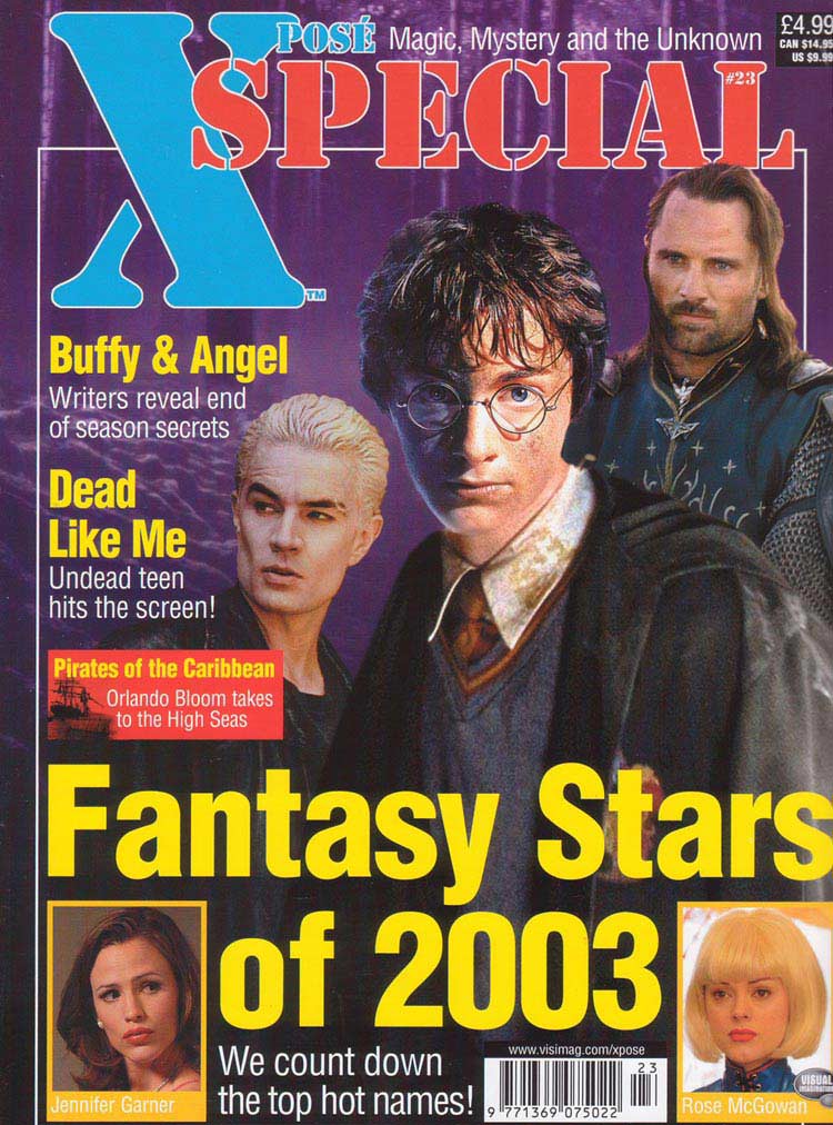 Top 25 Fantasy Faces of 2003 - Xposé Magazine... 